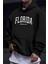 Uygun Tarz Florida Baskılı Oversize Sweatshirt 1