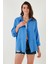 Pamuklu Regular Fit Müslin Gömlek Kadın Gömlek CF25S166905 4