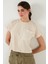 Pamuklu Tek Cepli Regular Fit Bisiklet Yaka T Shirt Bayan T Shirt 5865818 4