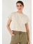Pamuklu Tek Cepli Regular Fit Bisiklet Yaka T Shirt Bayan T Shirt 5865818 3