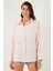 Pamuklu Regular Fit Müslin Gömlek Kadın Gömlek CF25S166905 4