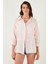 Pamuklu Regular Fit Müslin Gömlek Kadın Gömlek CF25S166905 5