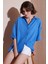 Pamuklu Regular Fit Yırtmaçlı Kısa Kollu Gömlek Kadın Gömlek CF25S166965 1