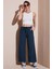 Pamuklu Relaxed Fit Yüksek Bel Geniş Paça Pantolon Bayan Pantolon 668yp5275 1