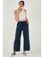 Pamuklu Relaxed Fit Yüksek Bel Geniş Paça Pantolon Bayan Pantolon 668yp5275 5