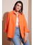 Pamuklu Regular Fit Önü Kısa Arkası Uzun Oval Kesim Gömlek Kadın Gömlek CF25S163867 1