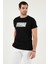 Pamuklu Slim Fit Bisiklet Yaka Baskılı T Shirt Erkek T Shirt 541TOLIVE 3