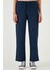 Regular Fit Normal Bel Geniş Paça Pantolon Bayan Pantolon 5866117 2