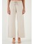 Pamuklu Relaxed Fit Yüksek Bel Geniş Paça Pantolon Bayan Pantolon 668yp5275 2