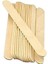 Ahşap Dil Çubuğu – Geniş Tahta Ağda Spatulası - Ağda Çubuğu 100 Adet Çx 1