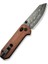 Yonder Thumb Stud & Crossbar Lock Knife Wood Handle Damascus Çakı 3