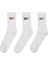 R0365 Crew Vector 3p Beyaz Çorap 1