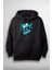 Shock Mavi Kuru Kafa Baskılı Unisex Sweatshirt 1