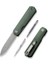 Sendy Flipper Knife Green Micarta Handle Çakı 2