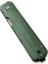 Sendy Flipper Knife Green Micarta Handle Çakı 5