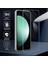 Samsung Galaxy S23 Fe Kılıf Kamera Çıkıntılı Korumalı Yumuşak Şeffaf Silikon + 9h Ekran Koruyucu Cam Set 2in1 3