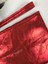 Deri Clutch Çanta Parlak Kırmızı Renk 3