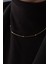 By Florya Jewelry Çelik Toplu İnce Dorika Zincir Kolye İnce Burgu Zincir 1 mm Zarif Minimal 3