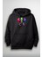 Renkli Fil Baskılı Unisex Sweatshirt 1