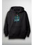 King Mavi Aslan Baskılı Unisex Sweatshirt 1