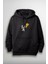 Pizza Astronot Baskılı Unisex Sweatshirt 1