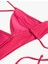 Arkası Çapraz Bağlama Detaylı V Yaka Bralet Bikini Üstü 2
