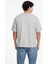 Guess Oversize Bej Erkek Tişört 3
