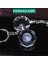 3D Kristal Dolunay Tasarımlı Renk Değiştiren Işıklı Araba Ev Anahtarlık - FC960 5