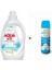 Doğal Mineralli Beyazlar İçin Sıvı Çamaşır Deterjanı Sıvı 1*2.15Lt 33 Yıkama+ Dezenfektan 1