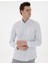 Erkek Açık Mavi Slim Fit Çizgili Uzun Kollu Gömlek 50301583-VR003 3