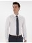Erkek Beyaz Slim Fit Uzun Kollu Klasik Gömlek 50305127-VR013 3