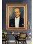 Altın Çerçeveli Paspartulu Atatürk Tablo ZC356 1