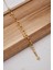Çelik 2'li Kombin Toplu ve Ataç Dikdörtgen Zincir Bileklik Minimal Kararmaz 17+4 cm & 21 cm 4