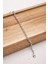 Çelik Dokulu Zincir Bileklik Günlük Kullanıma Uygun Minimal İnce İç İçe Geçmeli Halkalar 4 mm 18-21 cm 4