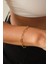 By Florya Jewelry Ataç Oval Halka Zincir Bileklik Günlük Kullanıma Uygun Kablo Zincir Bileklik 4