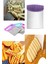 Desen Saplı Spatula Hamur Kesici + Şekilli Patates Cips Kesici Ve Sebze Meyve Doğrayıcı 1