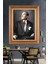 Altın Çerçeveli Paspartulu Atatürk Tablo FS662 1