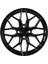 17 Inç 4X100 Arceo Valencia Clio I20 Uyumlu Siyah Jant Modeli Honda Fiat (4 Adet) 1