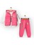 Baby Marka Burberi Desen Yelekli Üçlü Takım Unisex 6-36 Ay 1