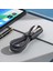 2 In 2 4'lü 65W USB Type-C ve Lightning Örgülü Şarj ve Data Kablosu - 1.5m Siyah AZ-B10TH 4