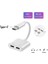 Type C To Kulaklık Hızlı Şarj Giriş Çevirici Çoklayıcı Çoğaltıcı Splitter Adaptör 4
