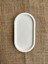 Dekoratif Beton Oval Sunumluk Tepsi, Takı Tabağı, Mumluk, Tütsülük 2