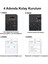 N-Tech NT-1071A Tablet Uyumlu Mini Slim Şarjlı Bluetooth Klavye ve Mouse Seti | Pembe | 5
