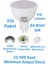 Horoz Elektrik 8W MR16 LED Ampul Doğal Beyaz Işık 610 Lümen Kırık Beyaz Spot Ampul Iğne Bacak Ampul 220 Volt 1