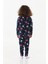 Kutup Ayısı Desenli Polar Kız Çocuk Pijama Takımı 5