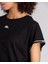 Logo Tape Enna Kadın Siyah Regular Fit Tişört 5