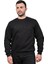 Siyah Basic Sweatshirt 1