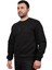 Siyah Basic Sweatshirt 2