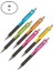 Versatil Kalem Kipling 0.7 mm Neon 6 Renk 36'lı 1