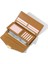 Çok Yönlü Moda Uzun Bayan Cüzdan Üç Katlı Clutch Cüzdan Kart Tutucu (Yurt Dışından) 2